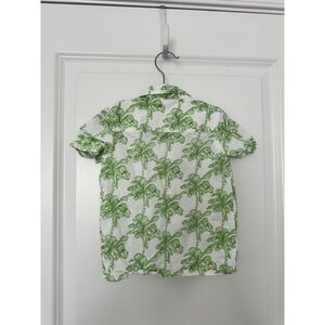 janie and jack the linen-blend cabana shirt Size 18-24mo